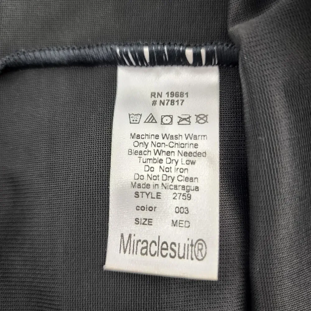 Miraclesuit Vanishing Act Surround Support Hi-Waist Thigh Slimmer Size Medium